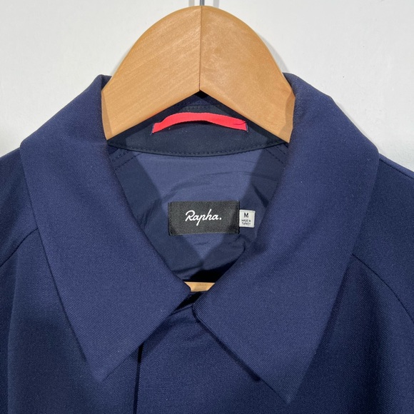 rapha wool coat